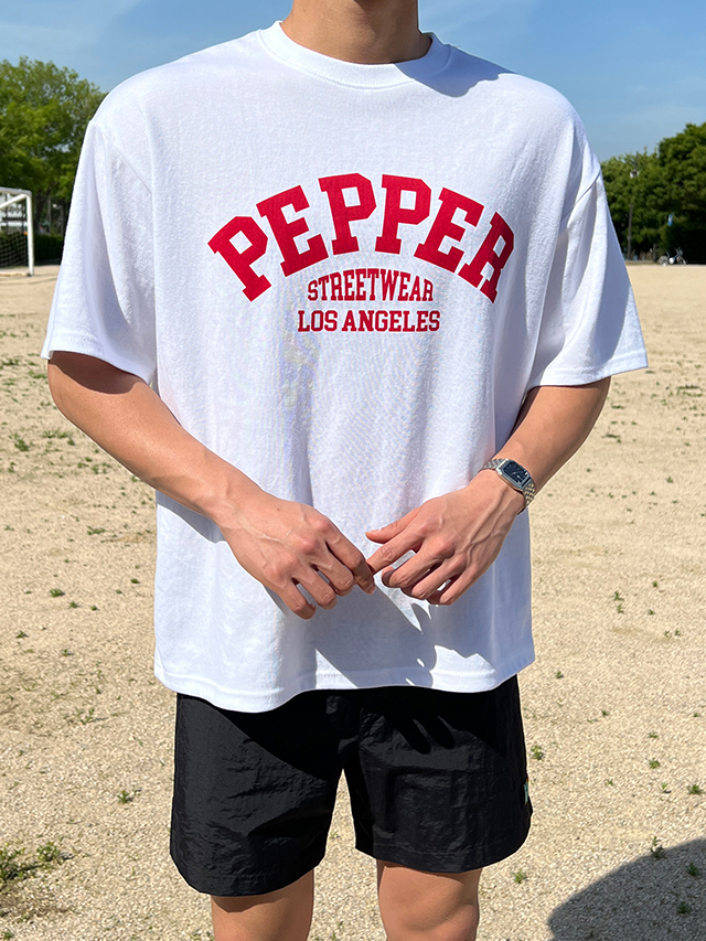 Pepper 프린팅 반팔티(4color)